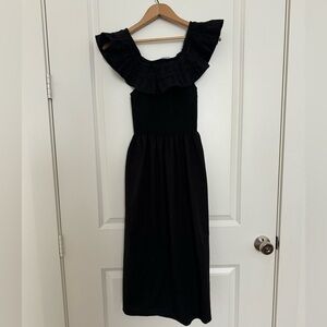 Hill House Akilah Nap Dress, size small, black